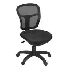 Harrison Armless Swivel Chair- Black