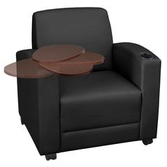 Nova Tablet Arm Chair- Black/Java