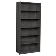 Legacy 71" High Bookcase- Ash Grey