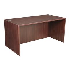 Legacy 60" Desk Shell- Mahogany