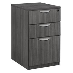 Legacy Deskside Box Box File Cabinet- Ash Grey