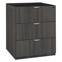 Legacy Stand Up Lateral File (w/o Top)- Ash Grey