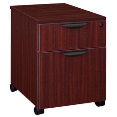 Legacy Box File Mobile Pedestal- Mahogany