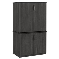 Legacy 29" Storage Cabinet with 35" Storage Cabinet- Ash Grey