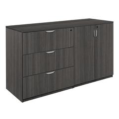 Legacy Stand Up Side to Side Storage Cabinet/ Lateral File- Ash Grey