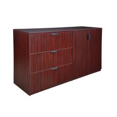 Legacy Stand Up Side to Side Storage Cabinet/ Lateral File- Mahogany