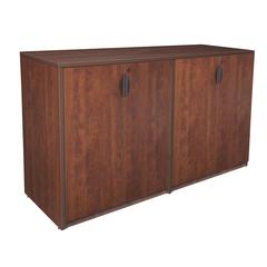 Legacy Stand Up Side to Side Storage Cabinet/ Storage Cabinet- Cherry