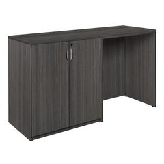 Legacy Stand Up Side to Side Storage Cabinet/ Desk- Ash Grey