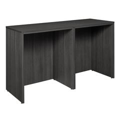 Legacy Stand Up Side to Side Desk/ Desk- Ash Grey