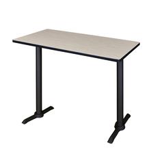 Cain 48" x 24" Café Training Table- Maple
