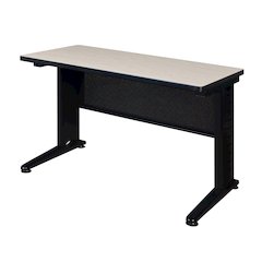 42 x 24 in. Seminar Training Table- Maple