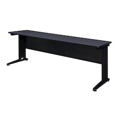 84 x 24 in. Seminar Training Table- Grey