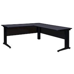 66 x 72 in. L Shape Desk Shell- Grey