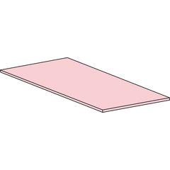 Legacy Stand Up Quad with Bookcase End Top- Mahogany