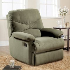 Arcadia Motion Recliner Sage Microfiber