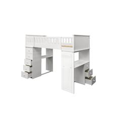 Willoughby Twin Loft Bed White