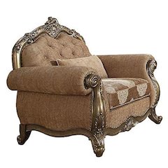 Ragenardus Chair w/Pillow Fabric & Vintage Oak