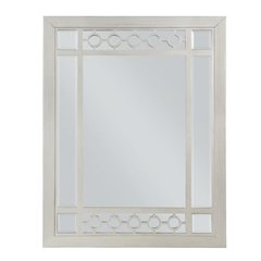 ACME Varian Mirror, Silver & Mirrored Finish
