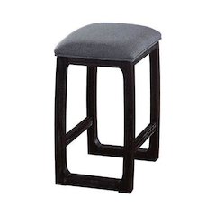 Razo Counter Height Stool Fabric & Weathered Espresso