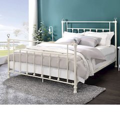 Comet Full Bed White
