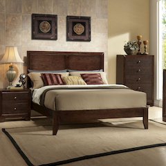 Madison Eastern King Bed Espresso