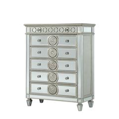 Varian Chest Mirrored & Sliver