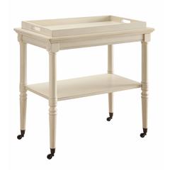 Frisco Tray Table, Antique White