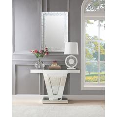 Nysa Accent Mirror Mirrored & Faux Crystals