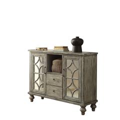 Velika Console Table Weathered Gray