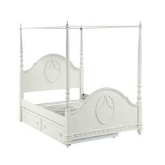 Dorothy Twin Bed (Wooden Poster) Ivory