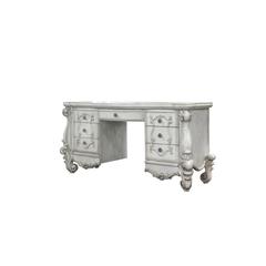 Versailles Vanity Desk Bone White