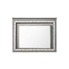 Antares Mirror w/LED Light Gray Oak