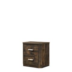Elettra Nightstand Rustic Walnut