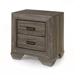 Lyndon Nightstand Weathered Gray Grain