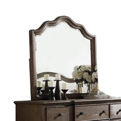 Baudouin Mirror Weathered Oak