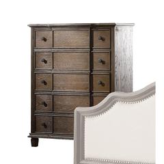 Baudouin Chest Weathered Oak
