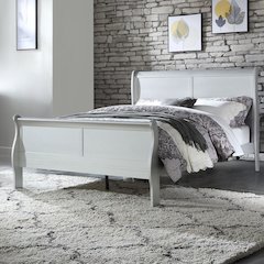 Louis Philippe Twin Bed Platinum