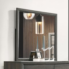 Valdemar Mirror Weathered Gray
