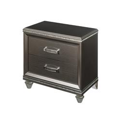 Sadie Nightstand Dark Champagne