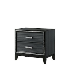 Haiden Nightstand Weathered Black