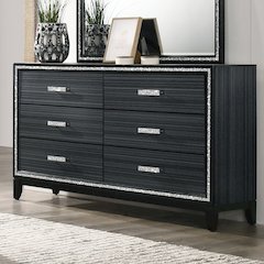 Haiden Dresser Weathered Black