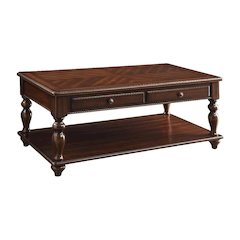 Walnut Coffee Table with Lift Top and Storage Surface for Living Room
