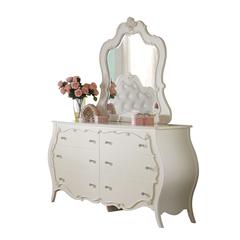 Edalene Mirror Pearl White