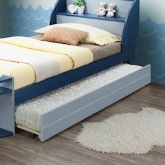 Neptune II Trundle (Twin)-Optional Gray