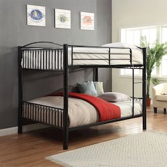 Cayelynn Bunk Bed (F/F) Black
