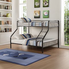 Caius Bunk Bed (T XL/Q) Gunmetal