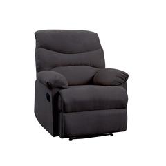 Arcadia Motion Recliner Black Woven Fabric