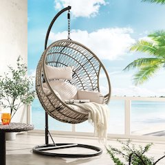 Vasant Hanging Chair Fabric & Rope