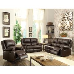 Loveseat (Motion), Brown PU 52281