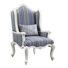 Ciddrenar Chair w/Pillow Fabric & White